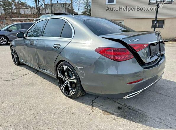W1KAF4GB9NR017387 2022 MERCEDES-BENZ C Gray 