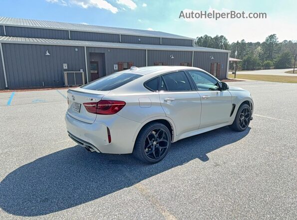 5YMKW8C30H0U72441 2017 BMW X6 White 