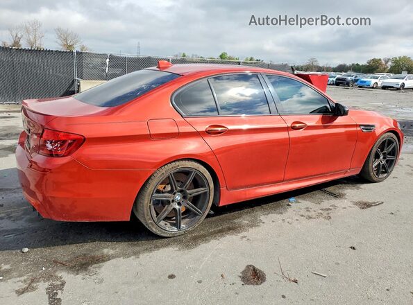 WBSFV9C57GD595500 2016 BMW M5 Orange Przód prawy