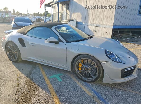 WP0CD2A93JS162091 2018 PORSCHE 911 Gray წინა ხედი