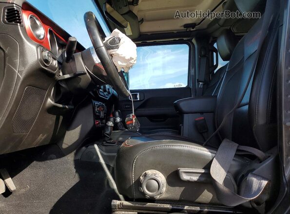 1C6JJTBG9NL135990 2022 JEEP GLADIATOR Серый Вид панели приборов
