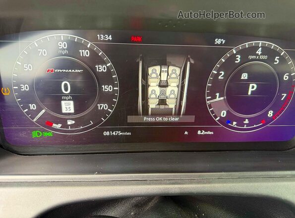 SALYL2RV0JA713148 2018 LAND ROVER RANGE ROVER Black 