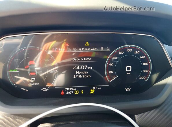 WAUBHBFW1R7900657 2024 AUDI RS Charcoal უკანა სავარძლების ხედი