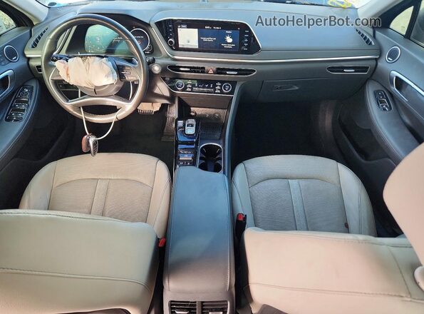 5NPEH4J23MH123404 2021 HYUNDAI SONATA Черный 