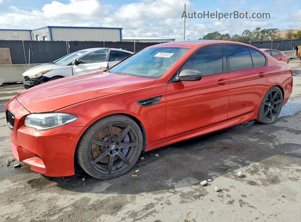 WBSFV9C57GD595500 2016 BMW M5 Orange Tył lewy