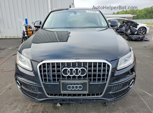WA1D7AFP8HA008483 2017 AUDI Q5 Black Вид ззаду