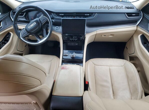 1C4RJHBG7N8558532 2022 JEEP GRAND CHER White Սարքավորումների վահանակի տեսք