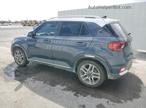 KMHRC8A39NU149041 2022 HYUNDAI VENUE Синий Панорамный вид салона 360°