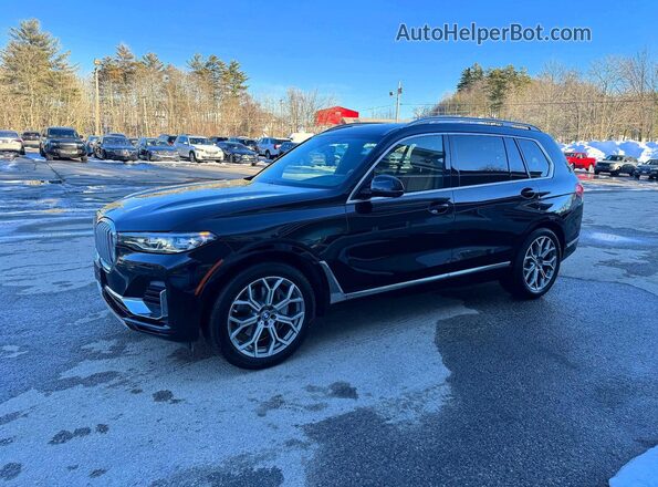 5UXCW2C06M9E81989 2021 BMW X7 Black Tył prawy