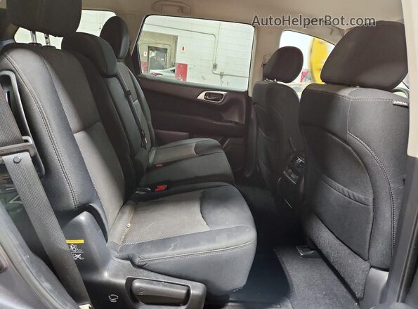 5N1DR2MN8HC612073 2017 NISSAN PATHFINDER Gray Շարժիչի բաժամունքի տեսք
