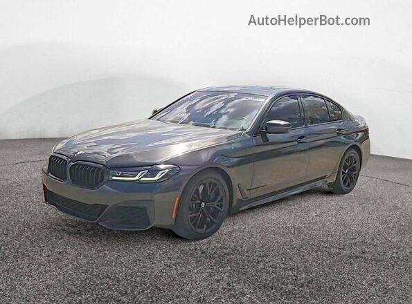 WBA13BK04MCF71483 2021 BMW M5 Black Rear left