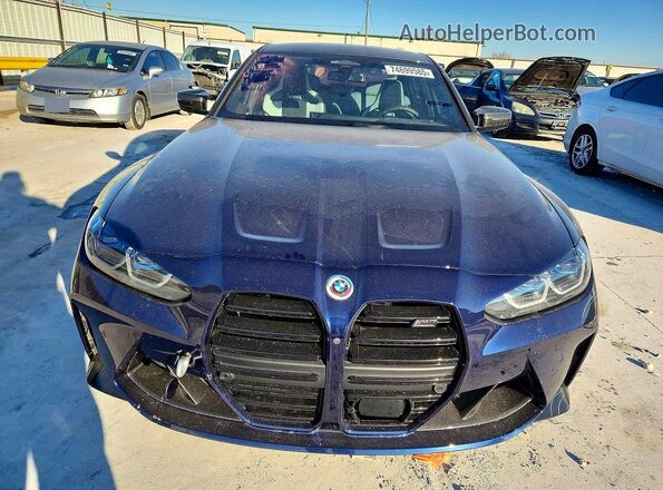 WBS43AY04PFN35500 2023 BMW M3 Синий Вид спереди
