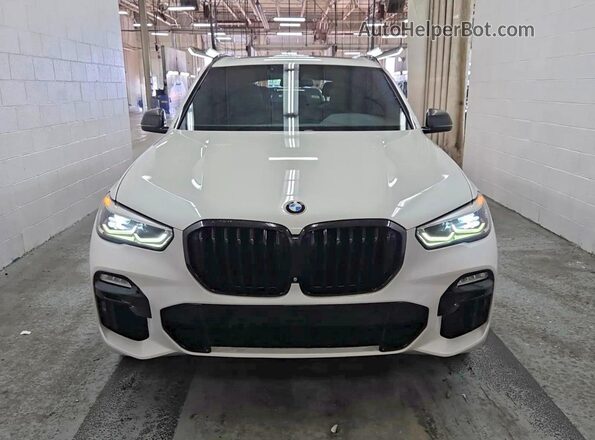 5UXCR4C08L9B00161 2020 BMW X5 White 