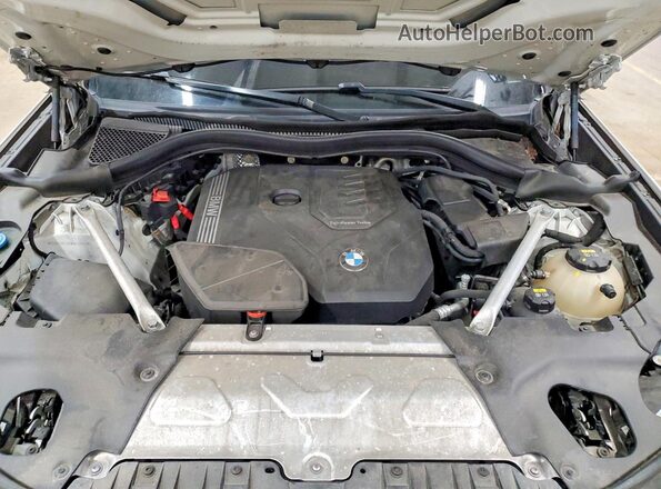 5UX33DT09N9K12081 2022 BMW X4 White Вид наклейки з VIN-кодом