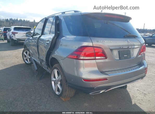 4JGDA0EB5GA677036 2016 MERCEDES-BENZ GLE 300D Gray Задня ліва чверть