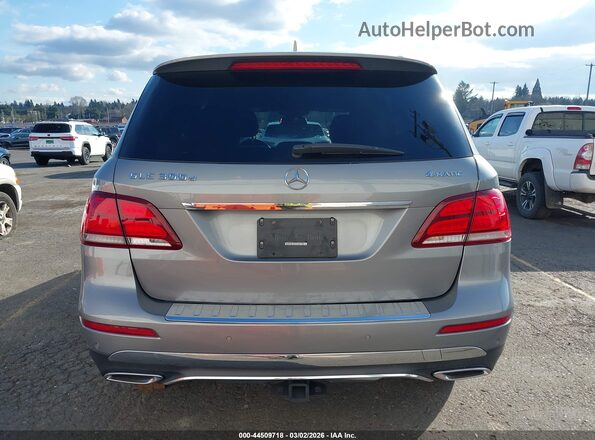4JGDA0EB5GA677036 2016 MERCEDES-BENZ GLE 300D Gray 