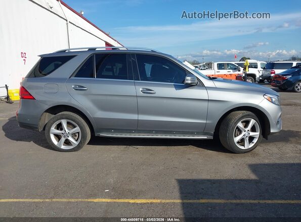 4JGDA0EB5GA677036 2016 MERCEDES-BENZ GLE 300D Gray Вид щитка приладів