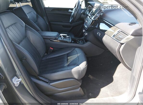 4JGDA5HB0HA888073 2017 MERCEDES-BENZ GLE 350 Gray Вид салону спереду