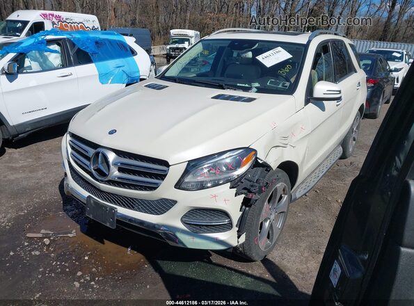4JGDA5HB1HA852330 2017 MERCEDES-BENZ GLE 350 White Передня ліва чверть