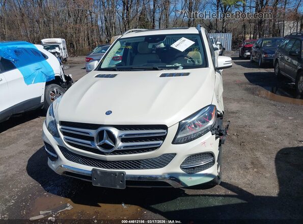 4JGDA5HB1HA852330 2017 MERCEDES-BENZ GLE 350 White Вид щитка приладів