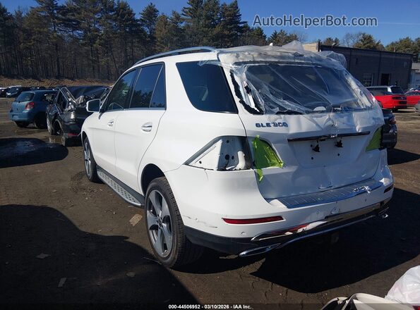 4JGDA5HB1HA986609 2017 MERCEDES-BENZ GLE 350 White უკანა მარცხენა