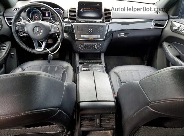 4JGDA5HB1JB161041 2018 MERCEDES-BENZ GLE Серый Вид панели приборов