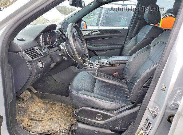 4JGDA5HB1JB161041 2018 MERCEDES-BENZ GLE Серый Вид салона спереди