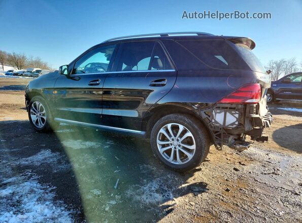 4JGDA5HB2GA624612 2016 MERCEDES-BENZ GLE Black Rear left