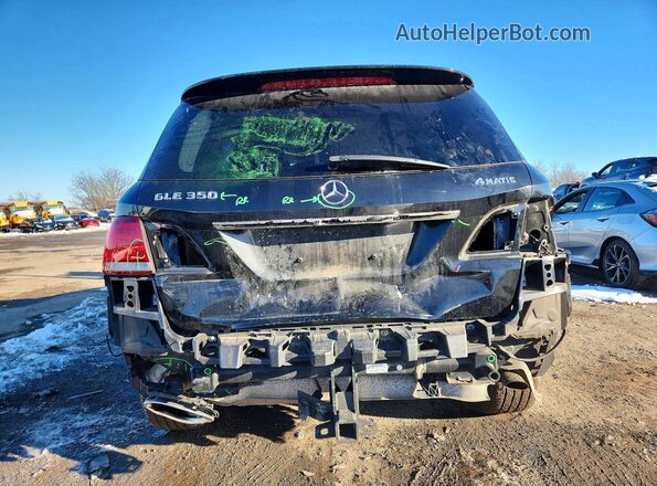 4JGDA5HB2GA624612 2016 MERCEDES-BENZ GLE Black Rear view