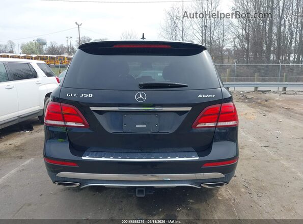 4JGDA5HB2GA809274 2016 MERCEDES-BENZ GLE 350 Черный 
