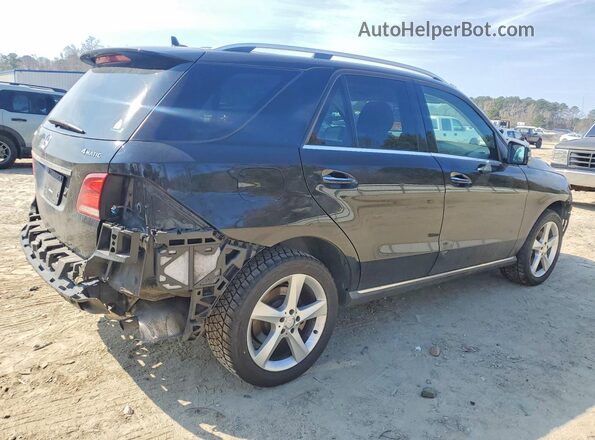 4JGDA5HB4GA781624 2016 MERCEDES-BENZ GLE Black Tył prawy