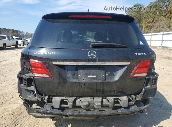 4JGDA5HB4GA781624 2016 MERCEDES-BENZ GLE Black Widok z tyłu