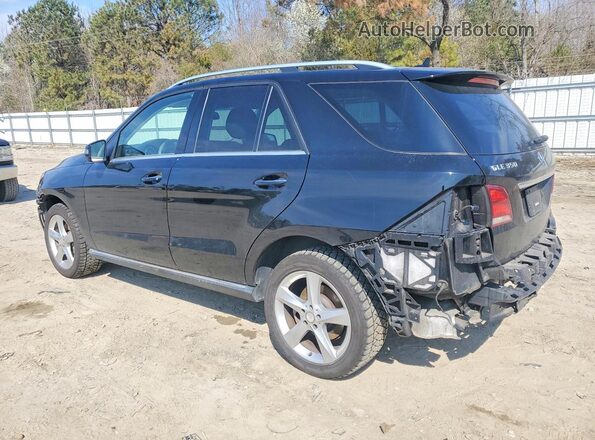 4JGDA5HB4GA781624 2016 MERCEDES-BENZ GLE Black Tył lewy