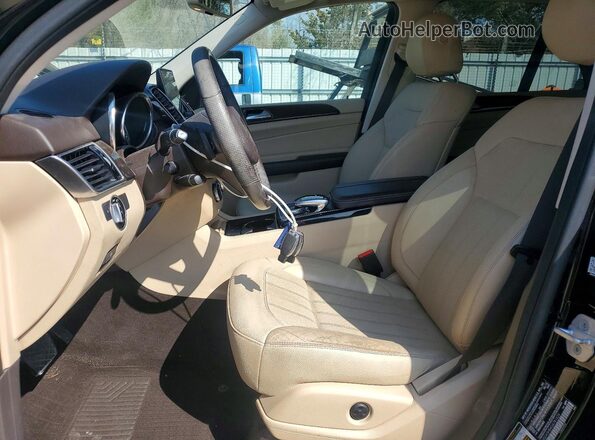 4JGDA5HB4GA781624 2016 MERCEDES-BENZ GLE Black Widok wnętrza z przodu