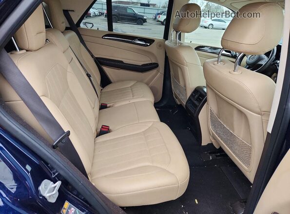 4JGDA5HB4HA971408 2017 MERCEDES-BENZ GLE Blue Widok wnętrza z tyłu