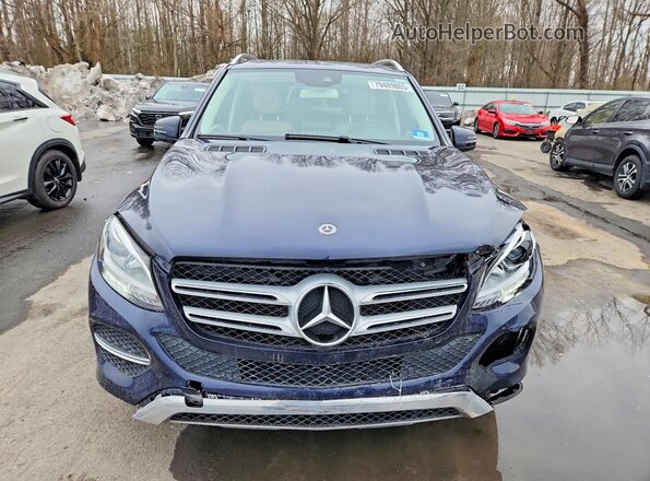 4JGDA5HB4HA971408 2017 MERCEDES-BENZ GLE Blue Widok z przodu