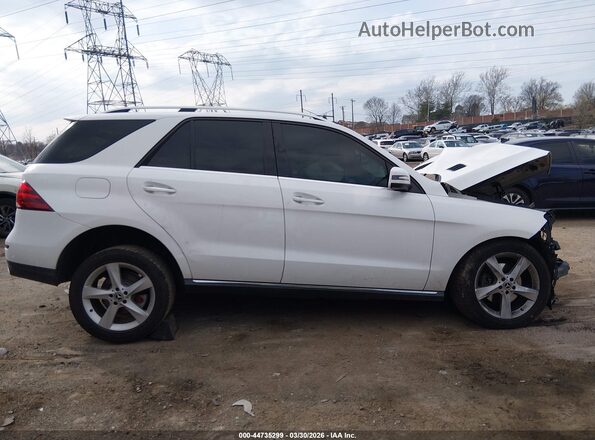 4JGDA5HB4HA988774 2017 MERCEDES-BENZ GLE 350 White Widok wnętrza 360 stopni