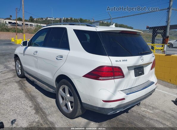 4JGDA5HB4JB035062 2018 MERCEDES-BENZ GLE 350 White 