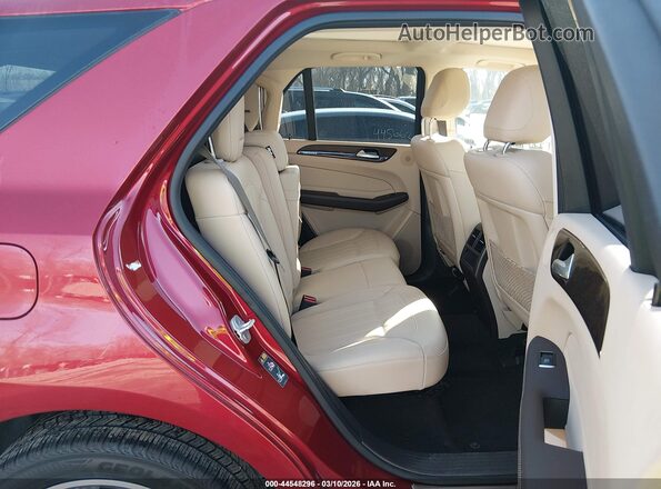 4JGDA5HB5GA735834 2016 MERCEDES-BENZ GLE 350 Красный 