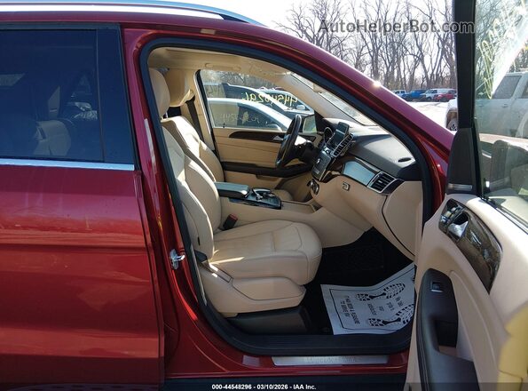 4JGDA5HB5GA735834 2016 MERCEDES-BENZ GLE 350 Красный 