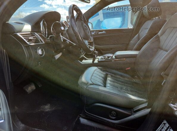 4JGDA5HB5JB203985 2018 MERCEDES-BENZ GLE Blue Widok wnętrza z przodu