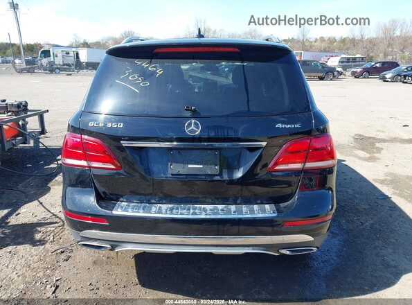 4JGDA5HB6HA968705 2017 MERCEDES-BENZ GLE 350 Black 