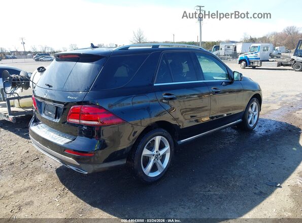 4JGDA5HB6HA968705 2017 MERCEDES-BENZ GLE 350 Black Задня права чверть