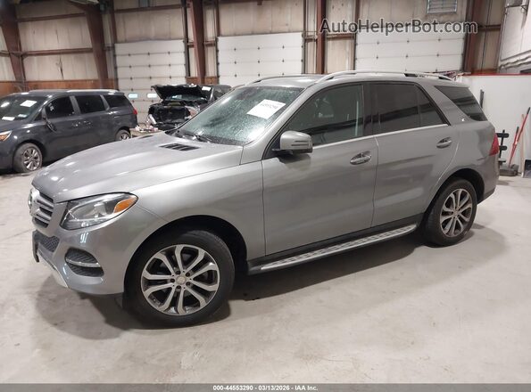 4JGDA5HB7GA715097 2016 MERCEDES-BENZ GLE 350 Silver 