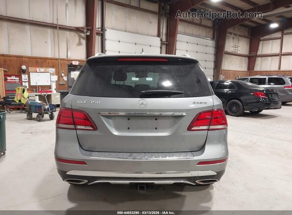 4JGDA5HB7GA715097 2016 MERCEDES-BENZ GLE 350 Silver 