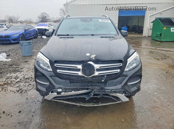 4JGDA5HB9GA779965 2016 MERCEDES-BENZ GLE Black Դիմացի տեսք