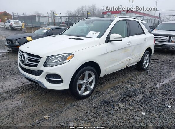 4JGDA5HB9JB022114 2018 MERCEDES-BENZ GLE 350 White Առջևի ձախ երեք քառորդ տեսարան