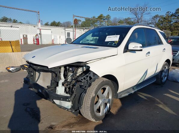 4JGDA5HBXHA879459 2017 MERCEDES-BENZ GLE 350 White Przód lewy