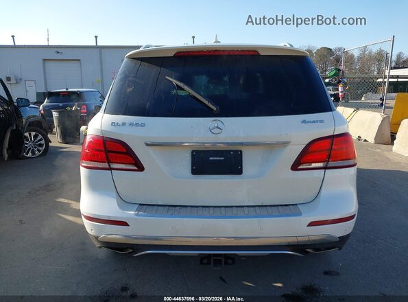 4JGDA5HBXHA879459 2017 MERCEDES-BENZ GLE 350 White 