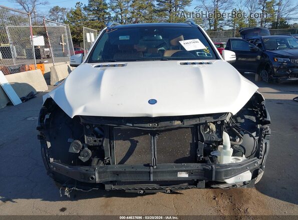 4JGDA5HBXHA879459 2017 MERCEDES-BENZ GLE 350 White Widok wnętrza z tyłu